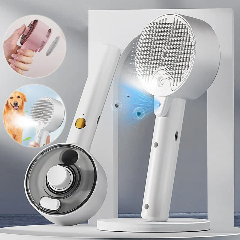 Self-Cleaning Animal Hair Remover Brush for Dogs & Cats  ( UAE Delivery Time: 1-3 Days )